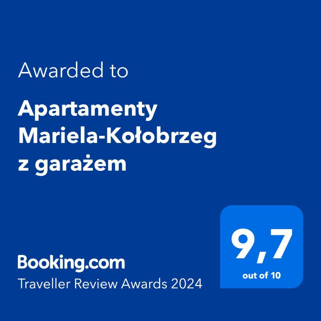 Apartamenty Mariela-Kolobrzeg Z Garazem Buitenkant foto
